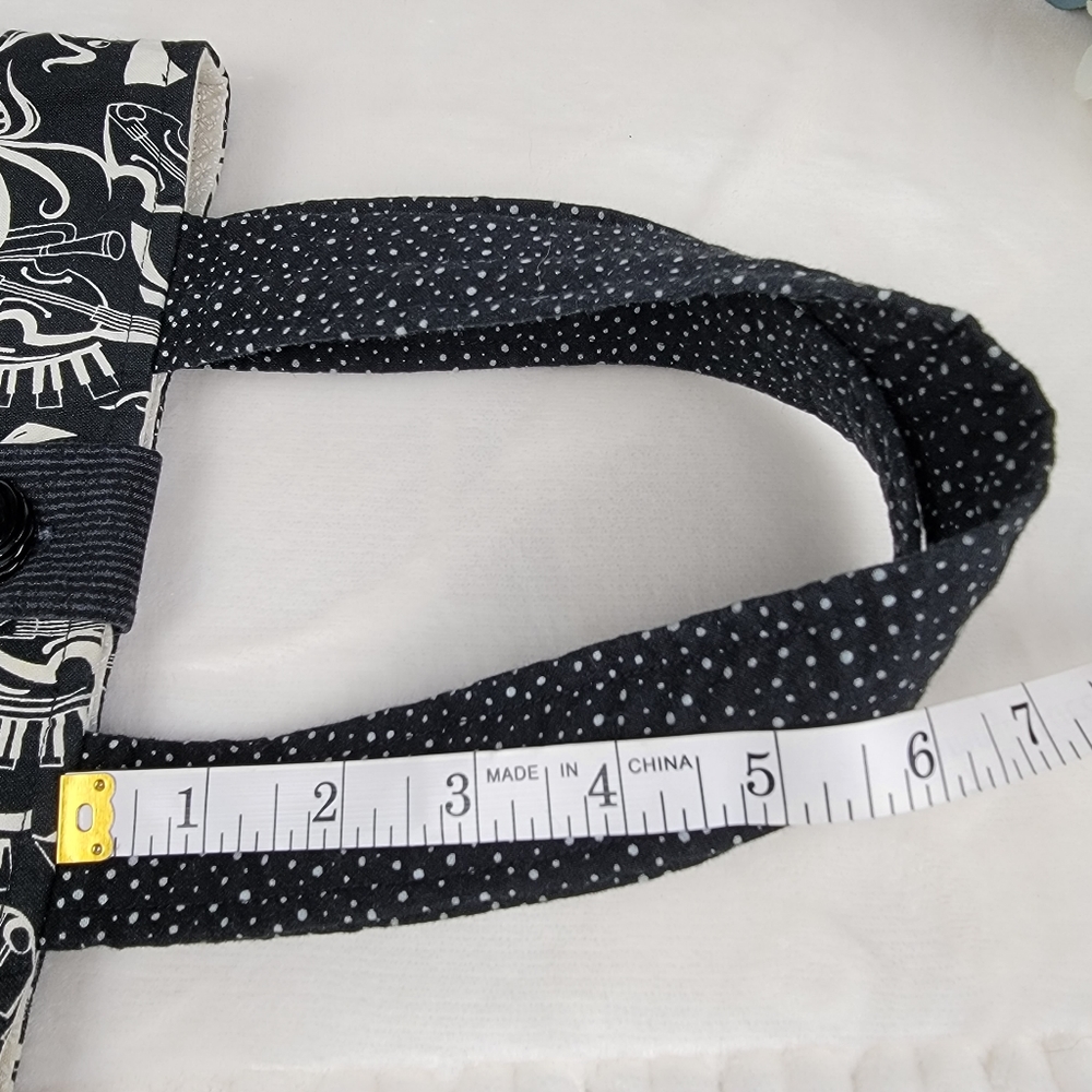 Homemade Bag with Musical Instruments Print - Picture 4 of 15